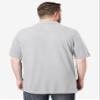 KingSize Men's Big & Tall Shrink-Less Classic Cotton Polo Shirt - 3XL, Heather Grey view 2