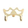 Solid Brass Billiard Bridge Heads, Set of 2 (Spider(Low)/Cross) view 3