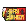 Morton Home Say When 3D PVC Morale Tactical Hook Military Badge Flag Rubber Patch view 1
