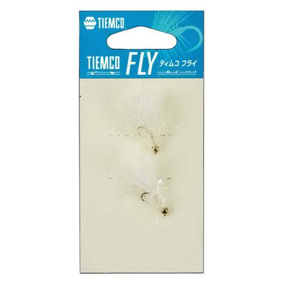TIEMCO Fly BHUV Polar Lamaboo #12 2 Coilly Pearl