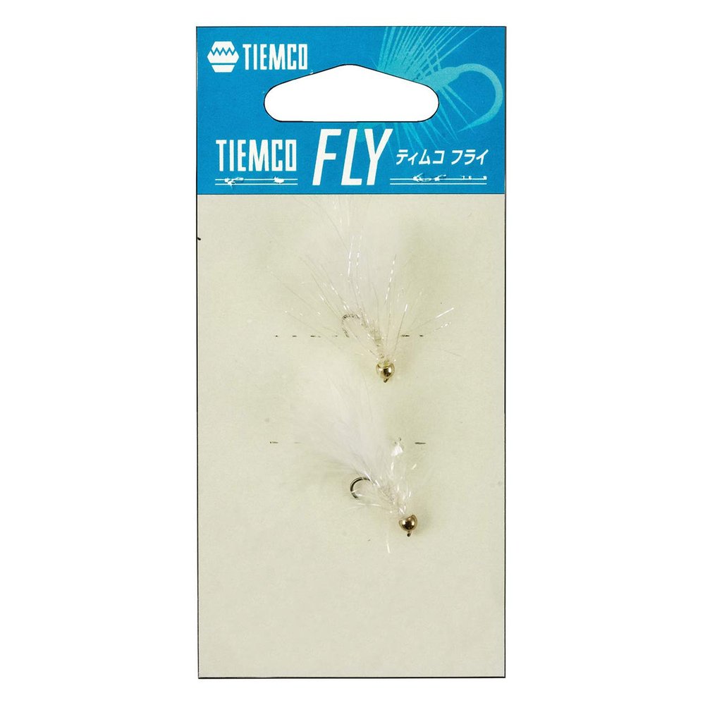 TIEMCO Fly BHUV Polar Lamaboo #12 2 Coilly Pearl