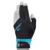Longoni Sultan 2.0 Billiard Pool Cue Glove - for Left or Right Hand - Black (X-Large, for Left Hand (Right-Handed Player)) view 2