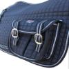 Horse English Quilted Fleece Padded All-Purpose Saddle Pad with Pockets 72122 view 4