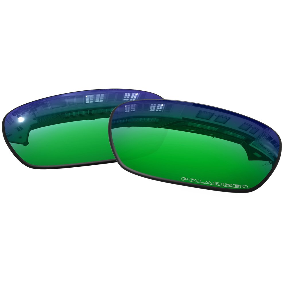 OOWLIT Replacement Lenses Compatible with Oakley Dispatch 1 OO9090 Sunglass Emerald Elite Polarized