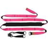 Leg Stretcher Strap, Door Flexibility & Yoga Stretching Leg Stretcher Strap with Door Anchor, Suitable for Fitness, Dance, Yoga, Gymnas (rose) view 2