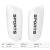 Football Sports Shinguards,Soccer Ball Shin Guards for Youth, Adult and Beginners(White M) Adult Soccer Shin Pads Soccer shin Guards Kids Football shin Pads view 3