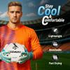 Vizari Sport USA Portola GK Jersey Orange/Royal/Silver Size as view 2