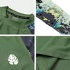 HUGE SPORTS Men's Rash Guard Long Sleeves UPF 50+ UV Sun Protection Quick Drying Splice Compression Swim Shirts view 4