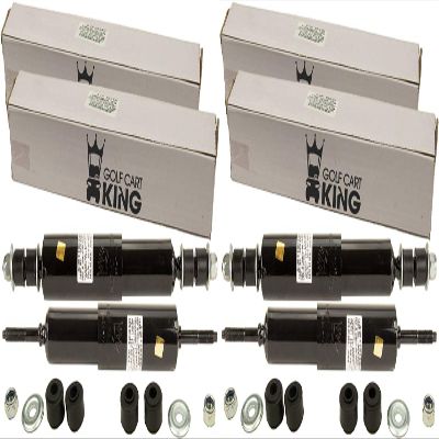 (4) EZGO TXT Golf Cart 1994-01 Front and Rear Shock Absorber