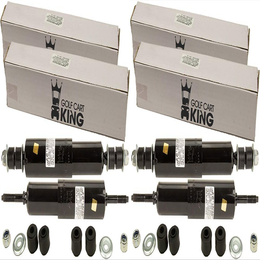 (4) EZGO TXT Golf Cart 1994-01 Front and Rear Shock Absorber