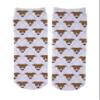Adorable Dog Breed Design Novelty Argyle Socks (Brindle Hound) view 1