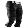 DRSKIN 1 Pack Mens 3/4 Compression Pants Tights Leggings Shorts Sports Baselayer Running Workout Active (Classic MBB802, S) view 1