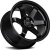 AVID.1 AV-06 Matte Black 18x9.5 Custom Wheel Fits 5x114 Bolt Pattern with +38 Offset Lightweight Performance Alloy Wheel Aggressive Street Style & Track-Ready Car Accessories view 3