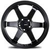 AVID.1 AV-06 Matte Black 17x9 Custom Wheel Fits 5x114 Bolt Pattern with +42 Offset Lightweight Performance Alloy Wheel Aggressive Street Style & Track-Ready Car Accessories view 2