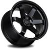 AVID.1 AV-06 Matte Black 17x9 Custom Wheel Fits 5x114 Bolt Pattern with +42 Offset Lightweight Performance Alloy Wheel Aggressive Street Style & Track-Ready Car Accessories view 3