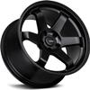 AVID.1 AV-06 Matte Black 18x8.5 Custom Wheel  Fits 5x114 Bolt Pattern with +35 Offset  Lightweight Performance Alloy Wheel  Aggressive Street Style & Track-Ready Car Accessories view 3