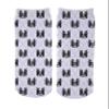 Adorable Dog Breed Design Novelty Argyle Socks (Boston Terrier) view 1