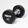 Rep Urethane Coated Dumbbells - 10 lb Pair view 3