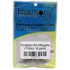 (10 Pack) - Harmony Fishing Company Tungsten Nail Weights [Select Size] (Lead-Free/No Lead Nail Weights for Neko/Wacky Rig Fishing) (Natural, 3/32oz) view 4