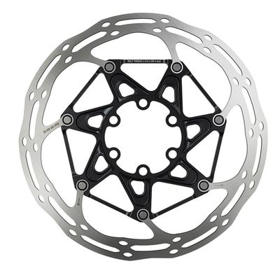 SRAM Centerline X Disc Brake Rotor - 140mm, 6-Bolt, Steel Bolts, Silver/Black
