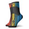 1970's Style Retro Skydiving Classics 30cm Long Socks Athletic Sport Stockings compression socks for women view 1