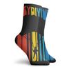 1970's Style Retro Skydiving Classics 30cm Long Socks Athletic Sport Stockings compression socks for women view 2