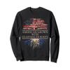 American Grown With Guatemalan Roots Sweatshirt view 1