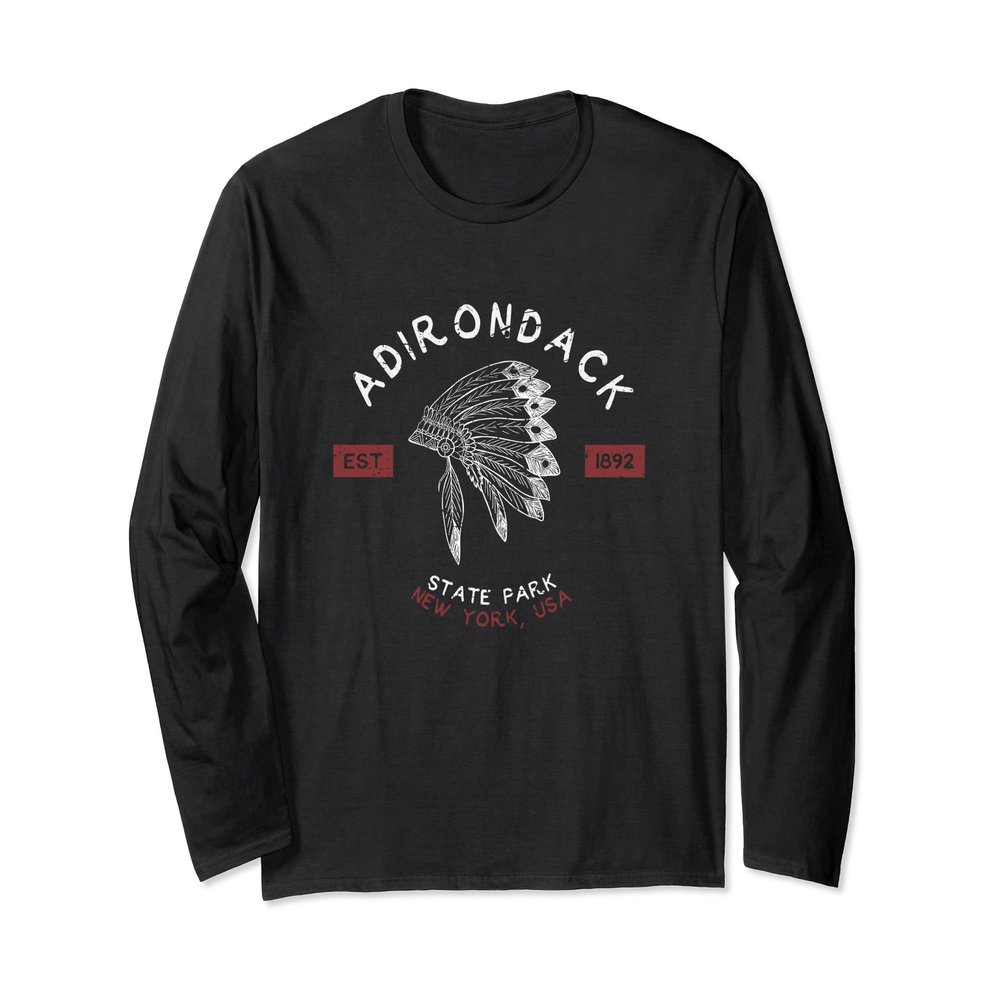 Adirondack State Park Long Sleeve T Shirt New York NY