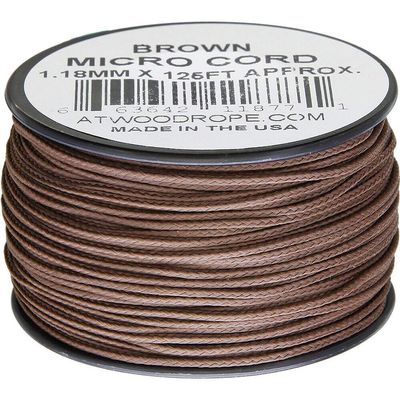 Atwood Rope MFG Micro Cord 125ft Brown