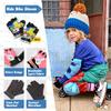 Soft-Style Kids Knee and Elbow Pads with Bike Gloves, Flexible Impact-Resistant Gear for Ages 2-11, Designed for Balance Bikes, Roller-Skating, and Skateboarding (Dinosaur, Small) view 4