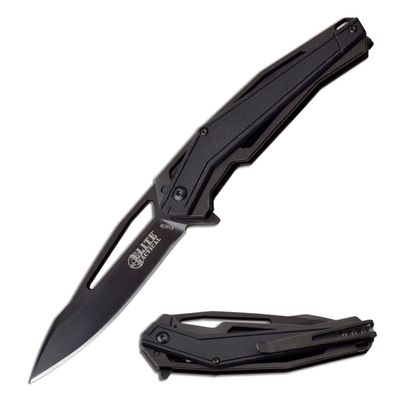 Elite Tactical Manual Folding Knife - ET-FDR003-BK
