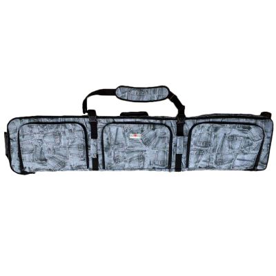 UNISTRENGH Padded Snowboard Bag with Wheels - Travel Bag for Skis, Single Snowboard and Snowboard Boots (With Wheel, 166cm)