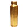 Vrindavan Bazaar Copper Bottle with Gold Design Finish view 2