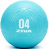 ZIVA Medicine Exercise Ball - Durable Rubber Shell, Easy-Grip Textured Finish - Strength Training, Core Workouts - Turquoise 4lb view 1