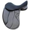 Acavallo Ortho Pubis Gel in Dressage Seat Saver with Dri-Lex, Large, Black view 1