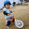 Soft-Style Kids Knee and Elbow Pads with Bike Gloves, Flexible Impact-Resistant Gear for Ages 2-11, Designed for Balance Bikes, Roller-Skating, and Skateboarding ((2nd Gen) Black, Small) view 2