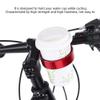 Dioche Cup Holder, Aluminum Alloy Water Bottle Holder Tea Coffee Cup Cage Cycling Accessory Dia 76mm(Red) view 2