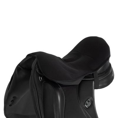 Acavallo Gel Seat Saver Dressage Dri-Lex Ortho-Pubis, Color Black, Size Medium (AC515-09-MD)