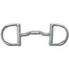 Myler English Pony Dee with Hooks with Stainless Steel Forward Tilt Ported Barrel view 1