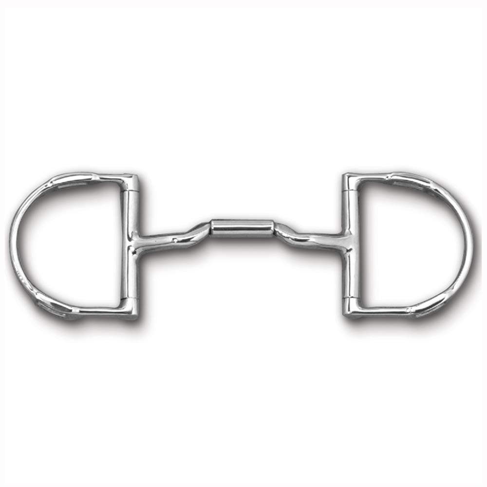 Myler English Pony Dee with Hooks with Stainless Steel Mullen Barrel Low Port