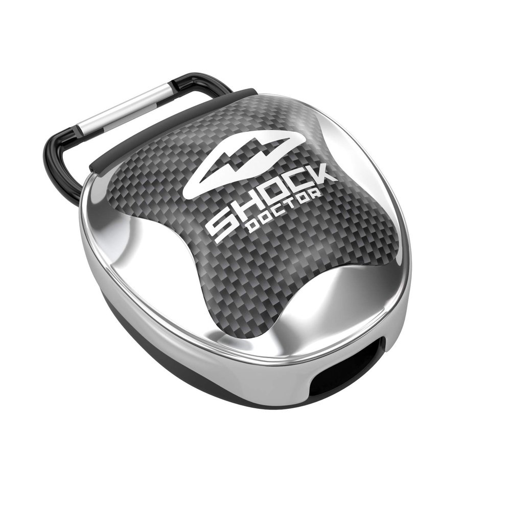 Shock Doctor Mouth Guard Case, Ventilated, Universal Storage for Mouthguard, Adult & Youth Sizes