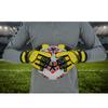 K-LO Goalkeeper Gloves: Savage Rise Soccer Goalie Gloves - Yellow Size 8 (Unisex, Youth, Kids & Adult) - Fingersaves for Protection | Strong Grip Palm view 3