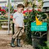 LONECONE Kids Rain Boots in Matte Colors - Leap Frog Green, 5 Toddler view 2