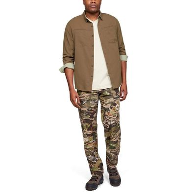 Under Armour Mens Payload Button Down , Coyote Brown (728)/Coyote Brown , XX-Large
