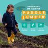 LONECONE Kids Rain Boots in Matte Colors - Sunshine Yellow, 8 Toddler view 2