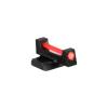 TRUGLO Fiber-Optic Pro Handgun Night Sight with Extra Fibers & Reflector Tape | Compact Durable Competition High-Visibility Sight for Handguns, Compatible with Smith & Wesson M&P view 2
