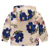 Baby Toddler Boys Girls Fall Spring Clothes Jacket 1-5 Years Old Kids Floral Flowers Hoodie Coats Tops (4-5 Years Old, Beige) view 2