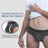 DAVID ARCHY Men's Underwear Briefs Rayon Made from Bamboo Wicking-Moisture Support Pouch Soft Underwear for Men 4 or 7 Pack (S, Dark blue/dark grey) view 2