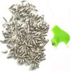 AUGSUN 110 Pieces 1/2 Inch Stainless Steel Track and Cross Country Spikes with Spike Wrench, Replacement Spikes for Sprint Sports Short Running Shoes view 1