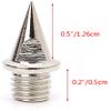 AUGSUN 110 Pieces 1/2 Inch Stainless Steel Track and Cross Country Spikes with Spike Wrench, Replacement Spikes for Sprint Sports Short Running Shoes view 2